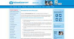 Desktop Screenshot of pettravelcenter.com